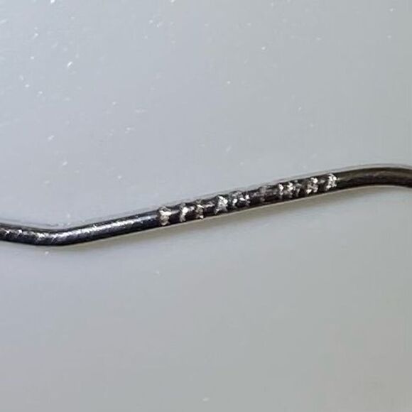 TS# 2 Sterling 925 Silver & Black Onyx 1 1/4” Dangles - Picture 6 of 8